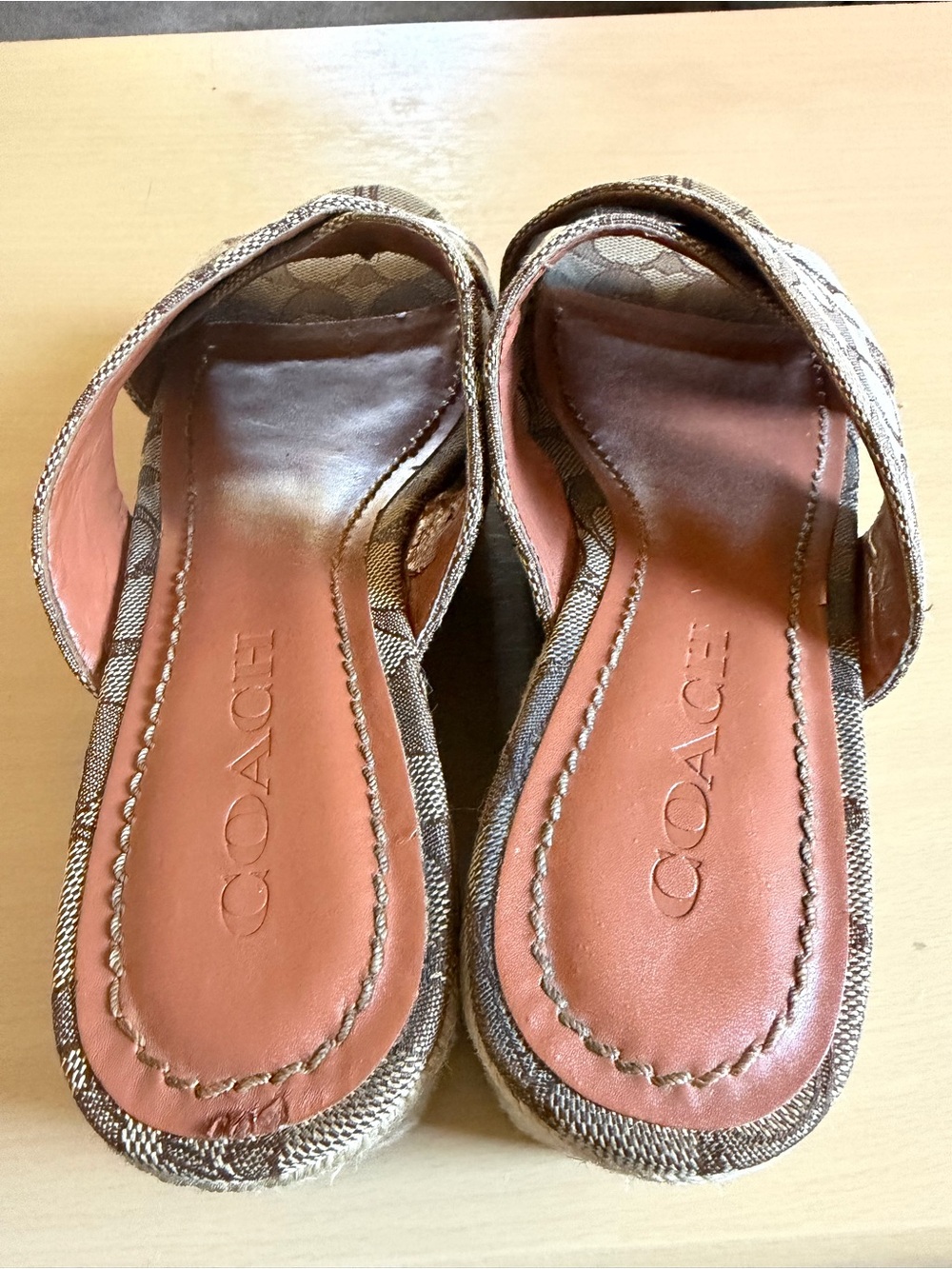 Coach Wedge Sandal - Picture 8 of 12